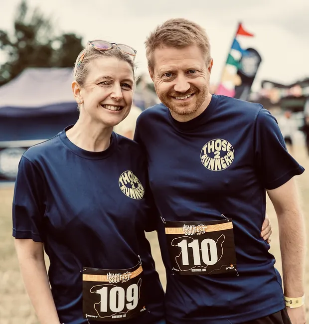 Kayleigh and Chris — Those 2 Runners